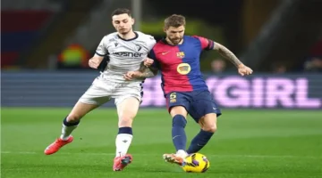 اللقاء المنتظر.. موعد برشلونة وأوساسونا في الليغا الإسبانية 2025 وقنوات النقل